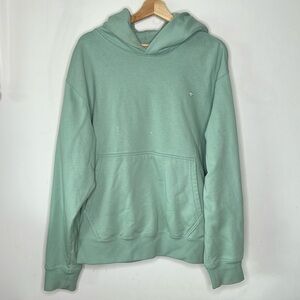 Adidas unisex Hoodie sz Large Color:a light sage/ mint green color